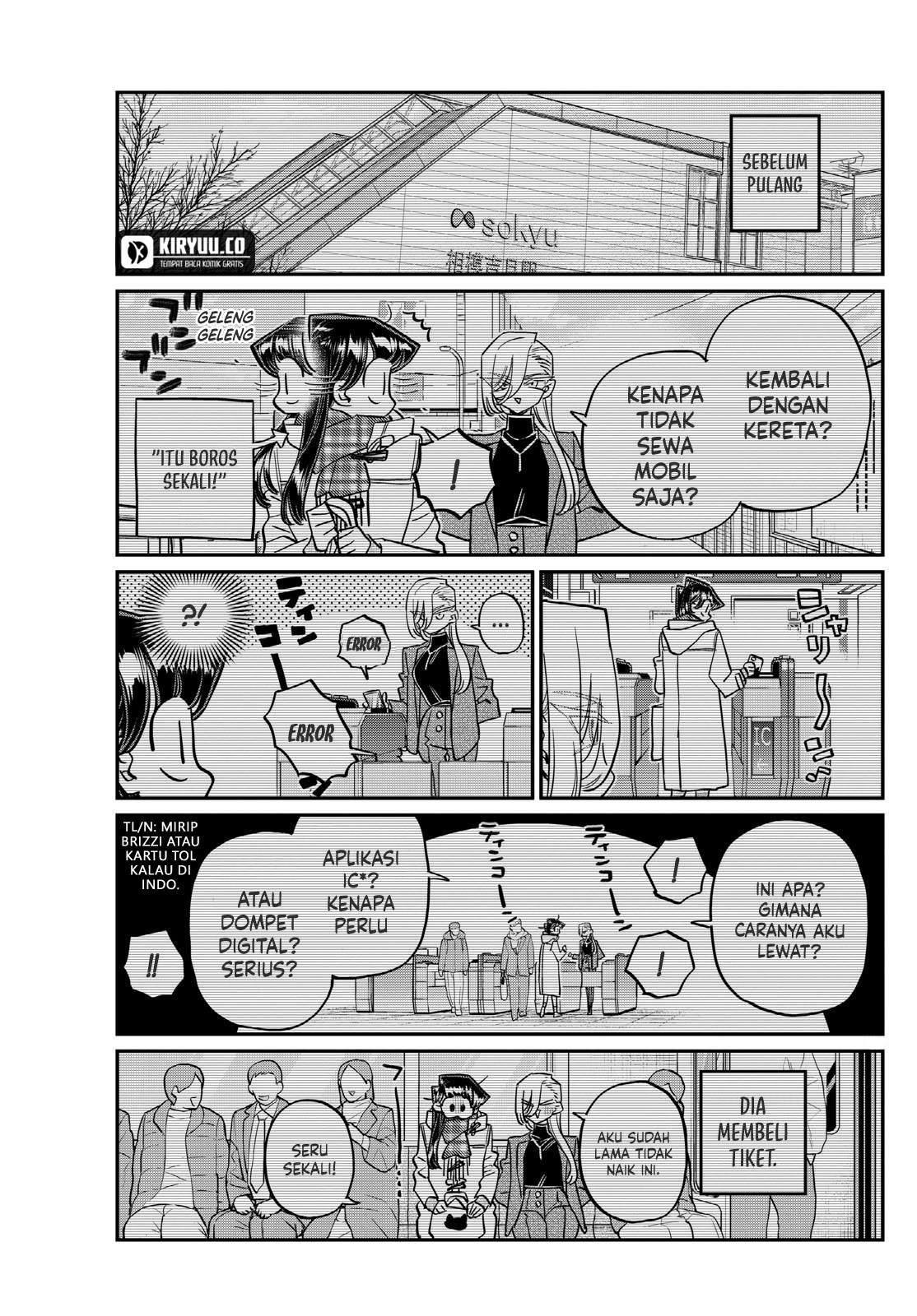 Komi-san wa Komyushou Desu. Chapter 492 Image 15