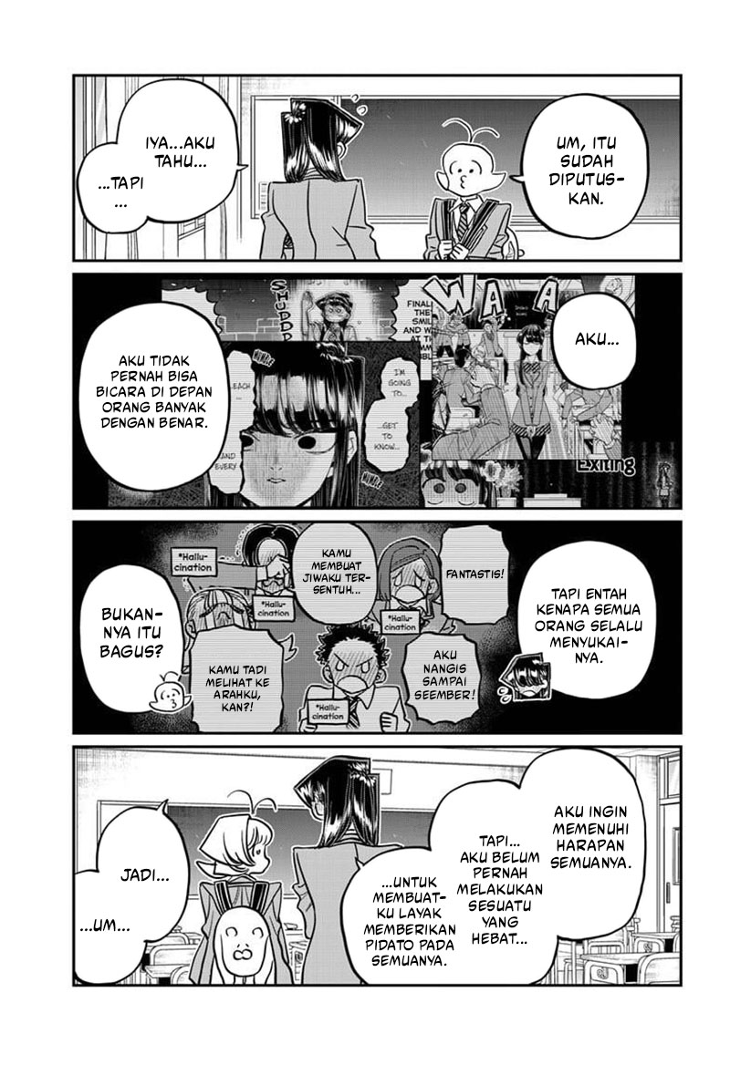 Komi-san wa Komyushou Desu. Chapter 495 Image 7