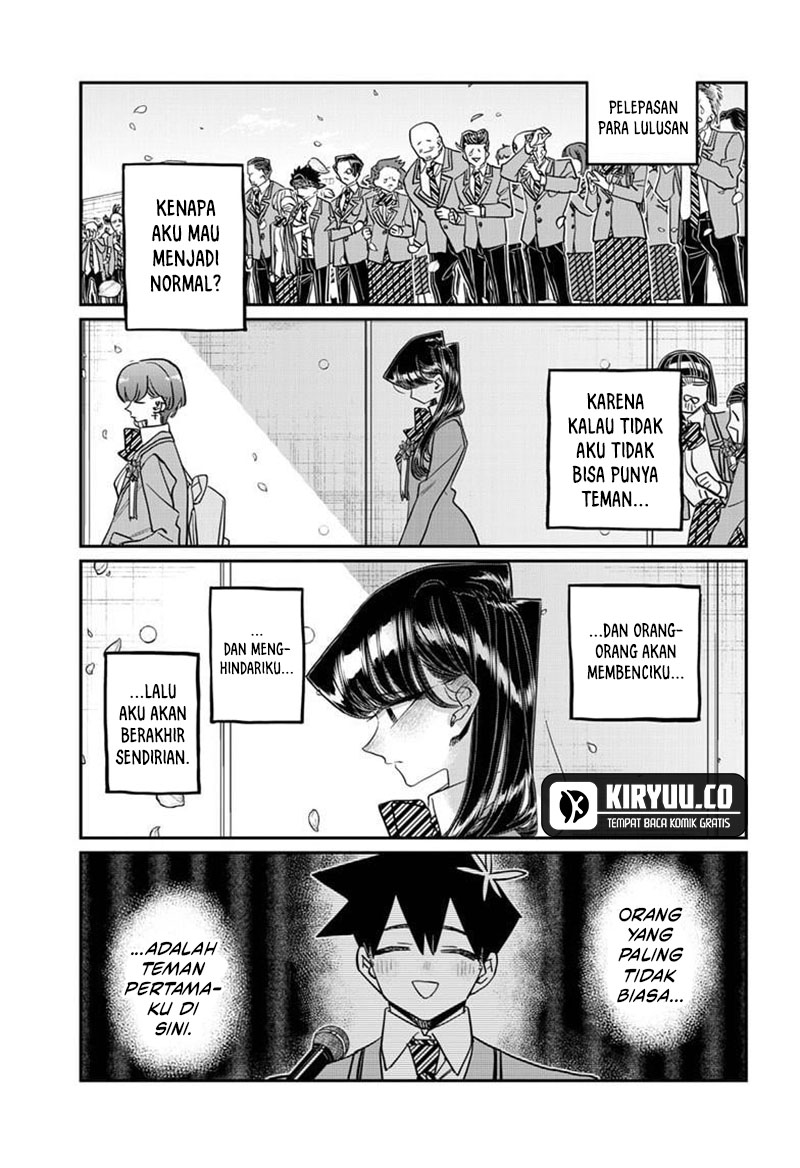 Komi-san wa Komyushou Desu. Chapter 499 Image 12