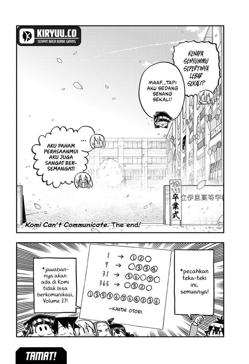 Komi-san wa Komyushou Desu. Chapter 499 Image 21