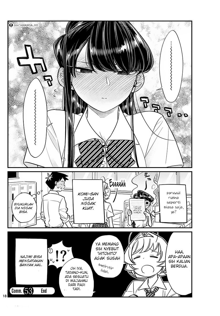 Komi-san wa Komyushou Desu. Chapter 53 Image 10