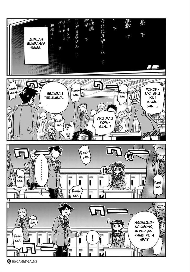 Komi-san wa Komyushou Desu. Chapter 62 Image 11