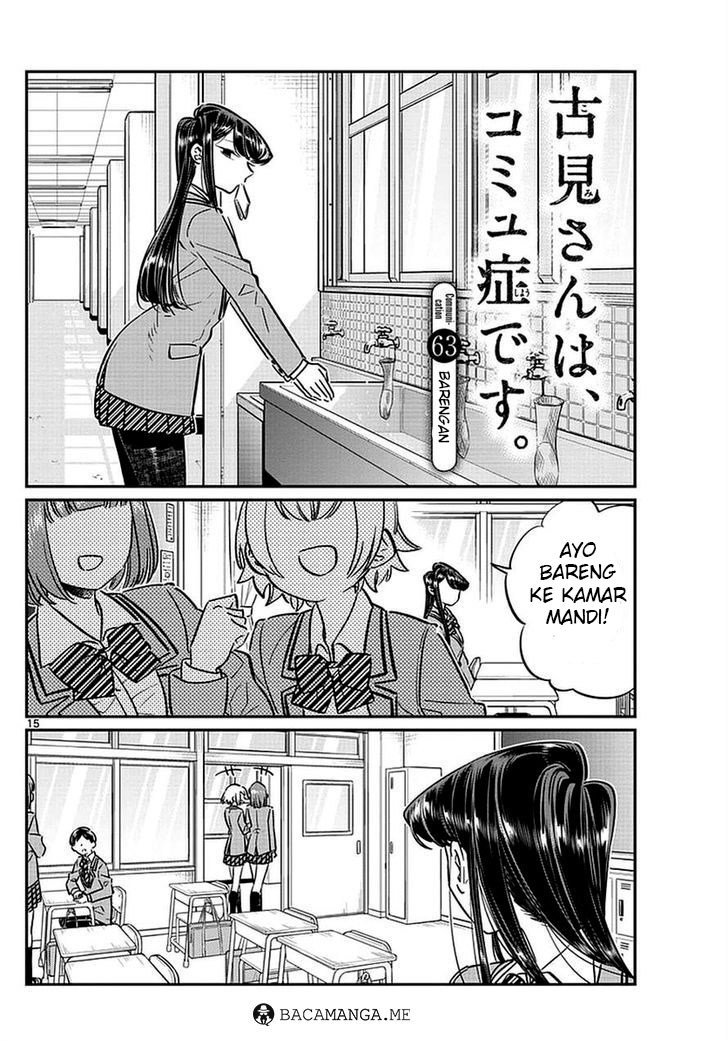 Komi-san wa Komyushou Desu. Chapter 63 Image 1