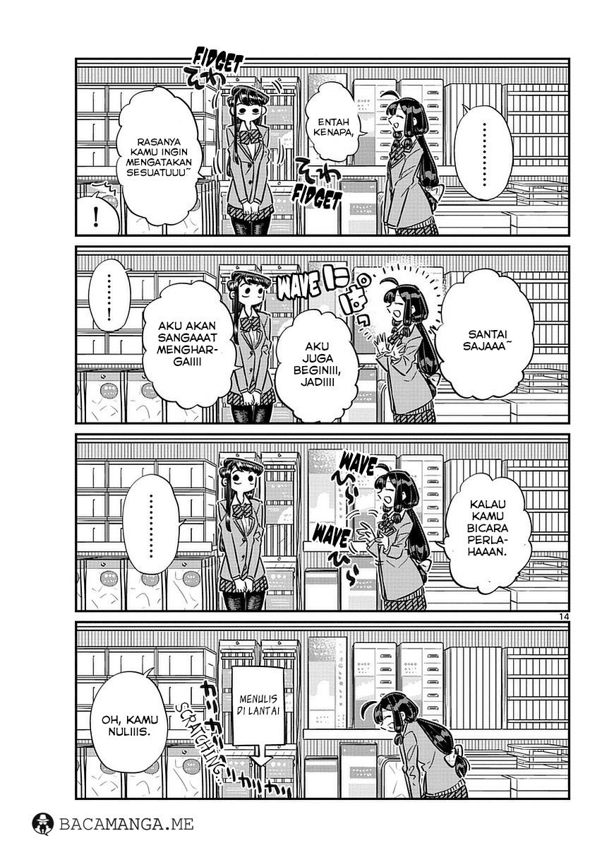 Komi-san wa Komyushou Desu. Chapter 64 Image 14