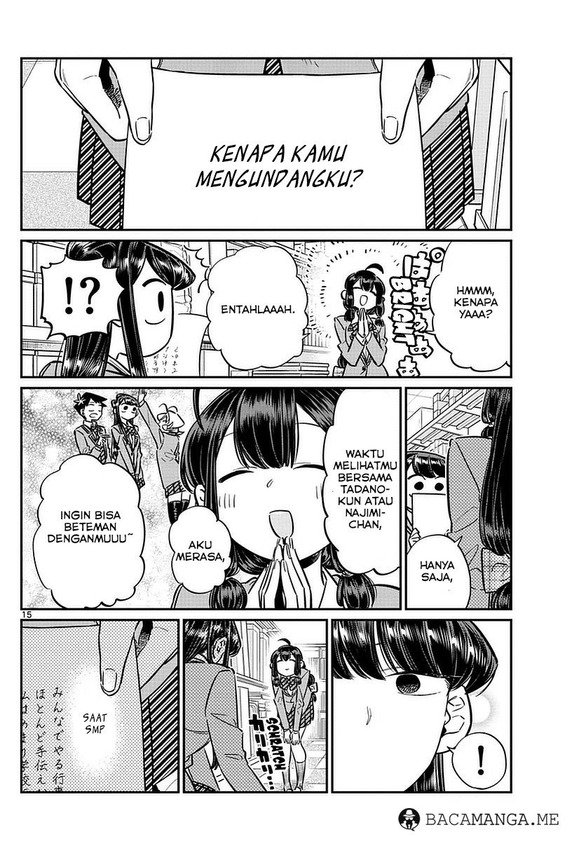 Komi-san wa Komyushou Desu. Chapter 64 Image 15