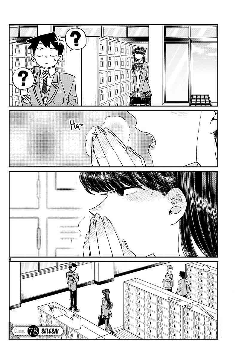 Komi-san wa Komyushou Desu. Chapter 78 Image 5
