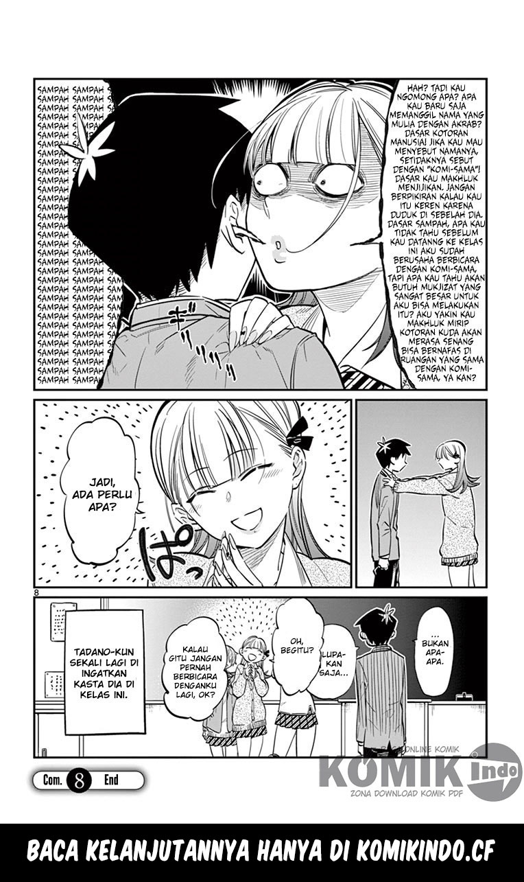 Komi-san wa Komyushou Desu. Chapter 8 Image 3