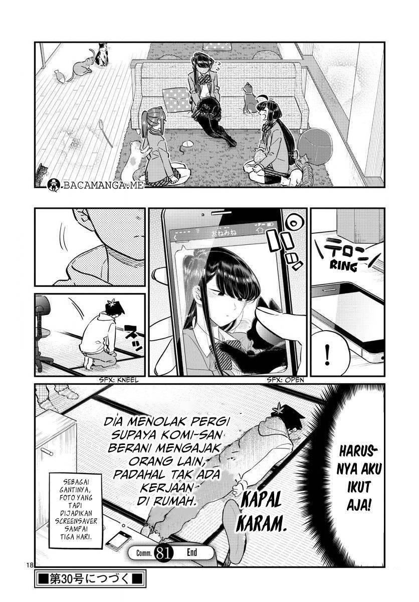Komi-san wa Komyushou Desu. Chapter 81 Image 18