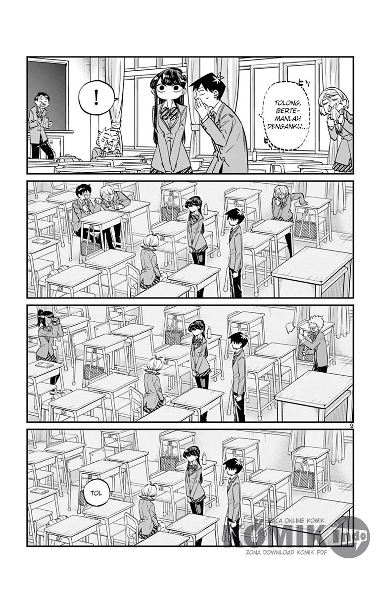 Komi-san wa Komyushou Desu. Chapter 9 Image 9