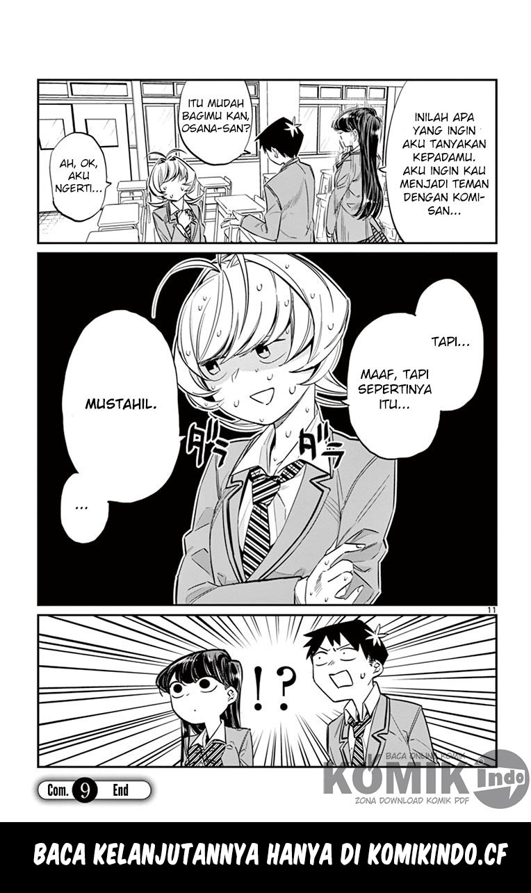 Komi-san wa Komyushou Desu. Chapter 9 Image 11
