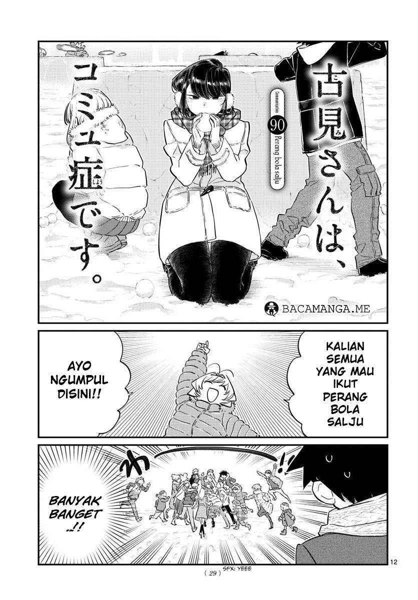 Komi-san wa Komyushou Desu. Chapter 90 Image 0