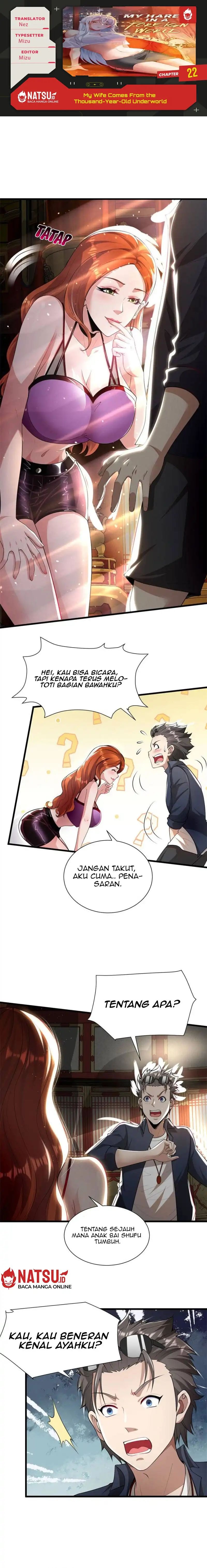 My Wife Comes From the Thousand-Year-Old Underworld Chapter 22 Image 0