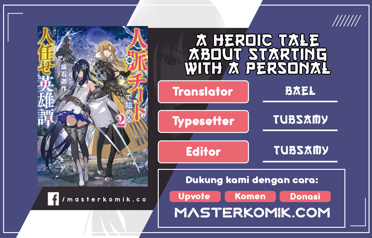 A Heroic Tale About Starting With A Personal Relations Cheat (Ability) And Letting Others Do The Job Chapter 03 Image 0