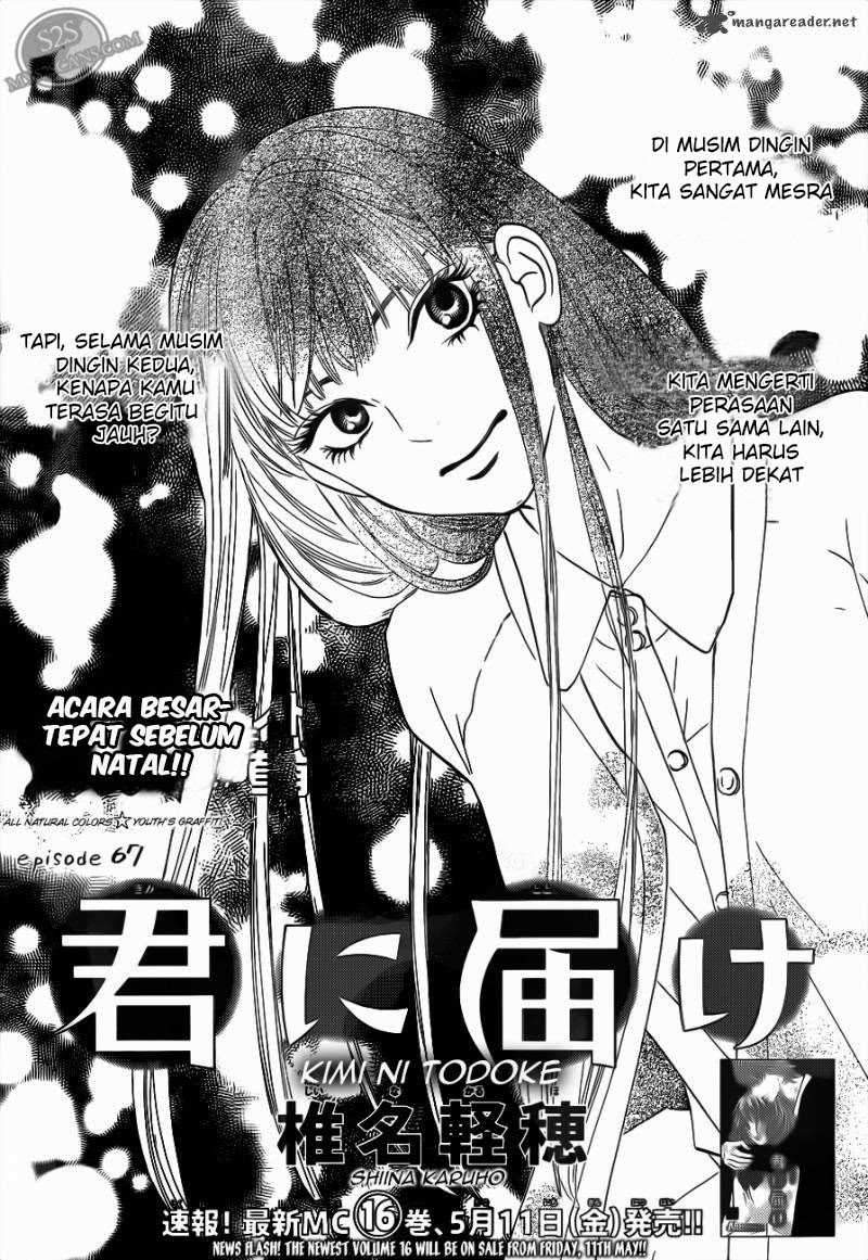 Kimi ni Todoke Chapter 67 Indonesia Image 1