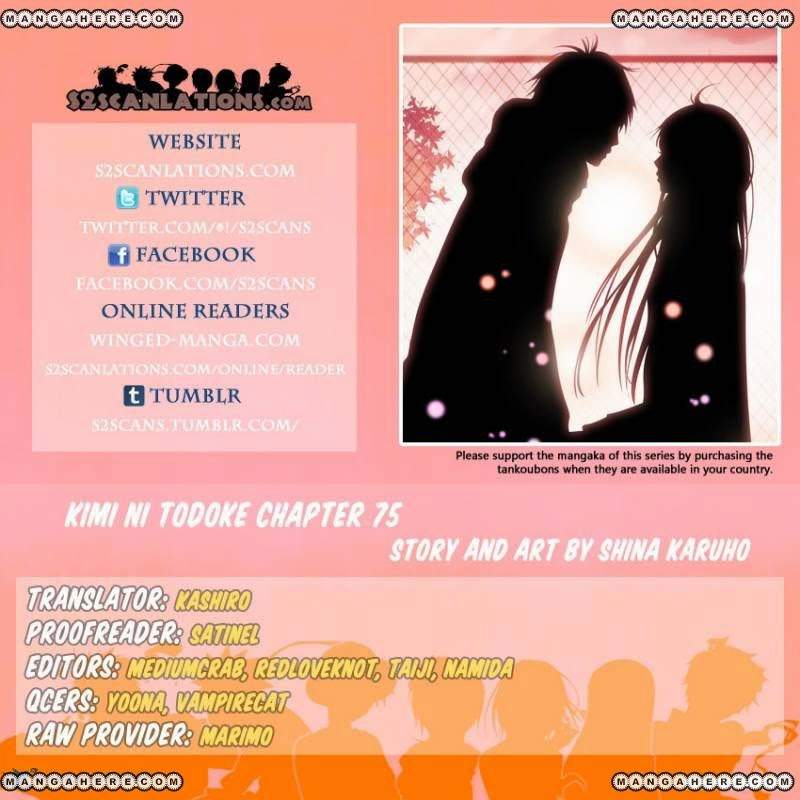 Kimi ni Todoke Chapter 74 Indonesia Image 0