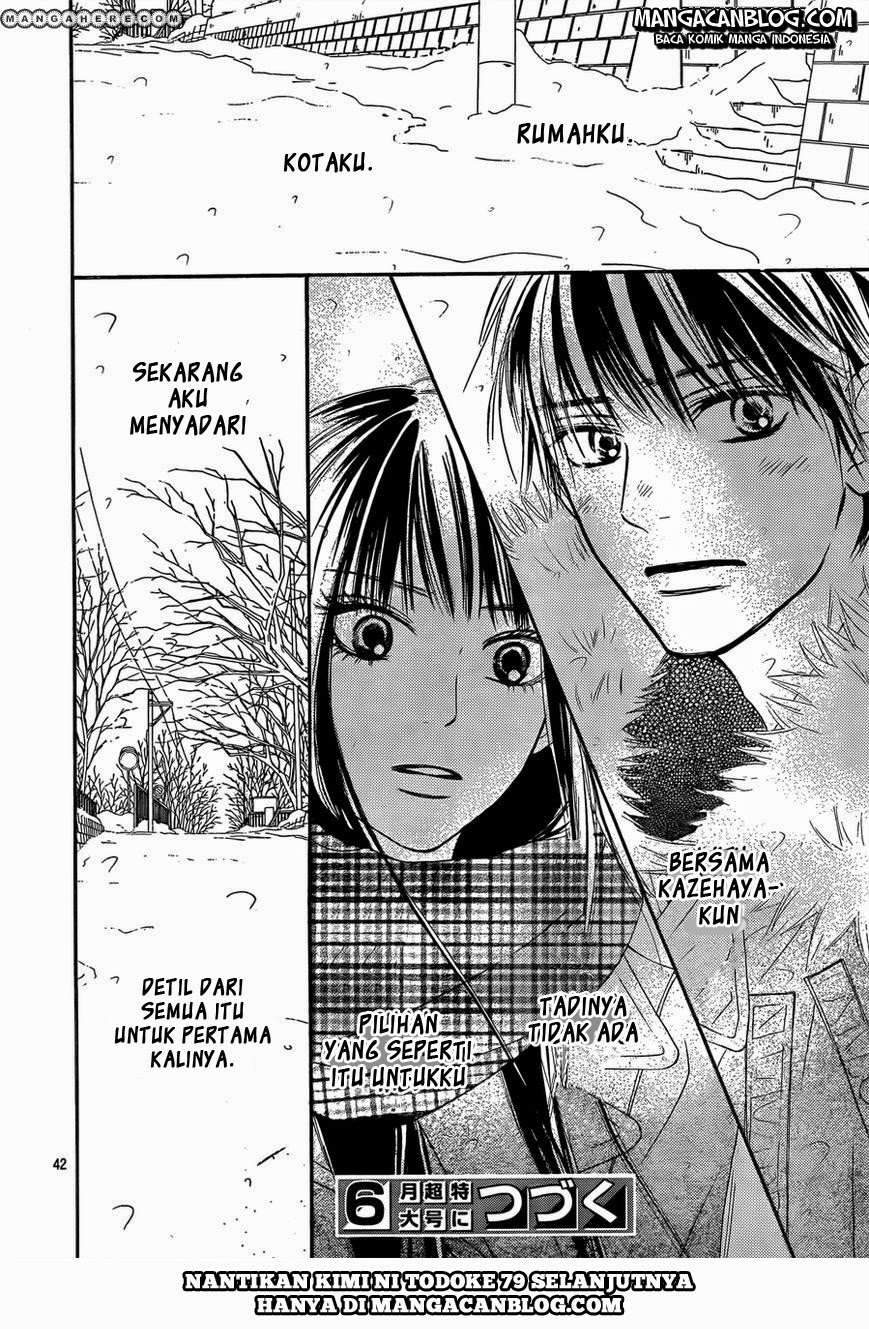 Kimi ni Todoke Chapter 78 Indonesia Image 40