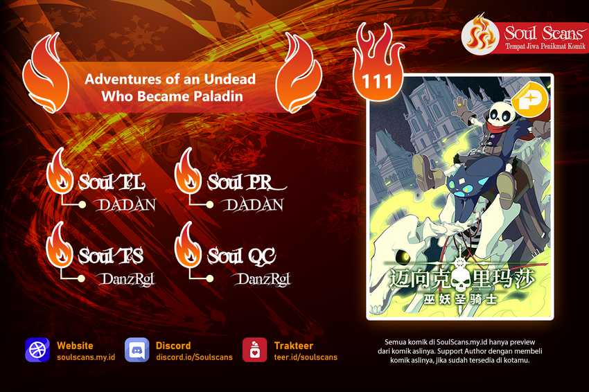 Adventures of an Undead Who Became Paladin Chapter 111 Image 0
