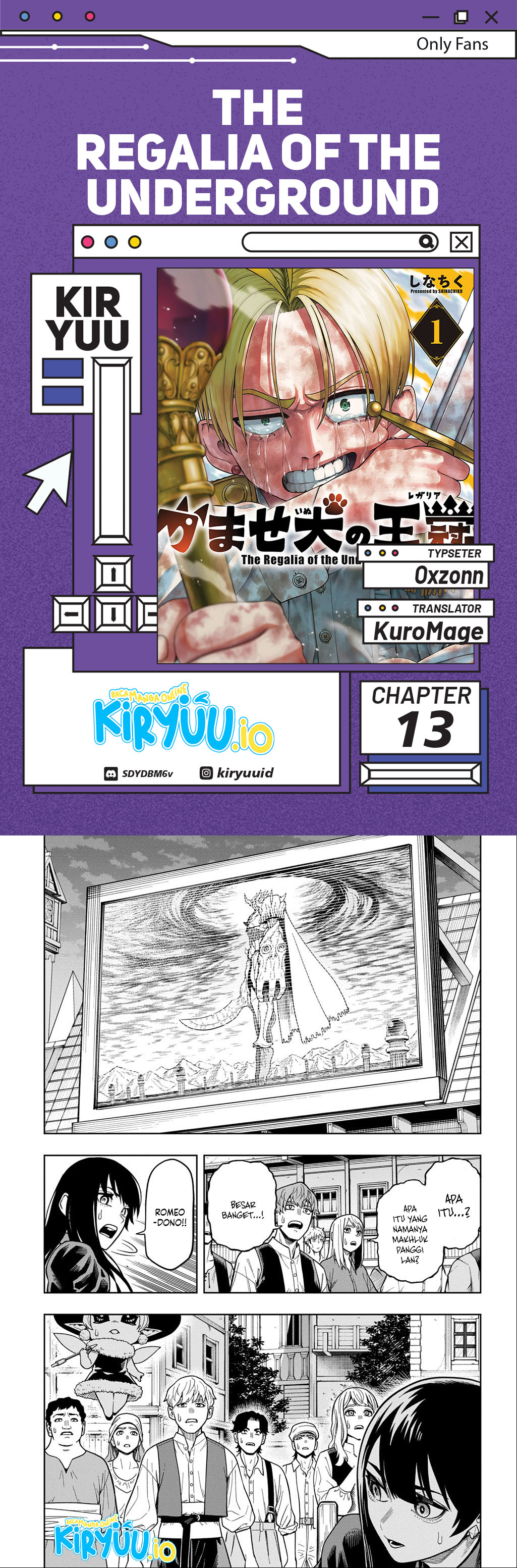 The Regalia of the Underdog Chapter 13 Image 0