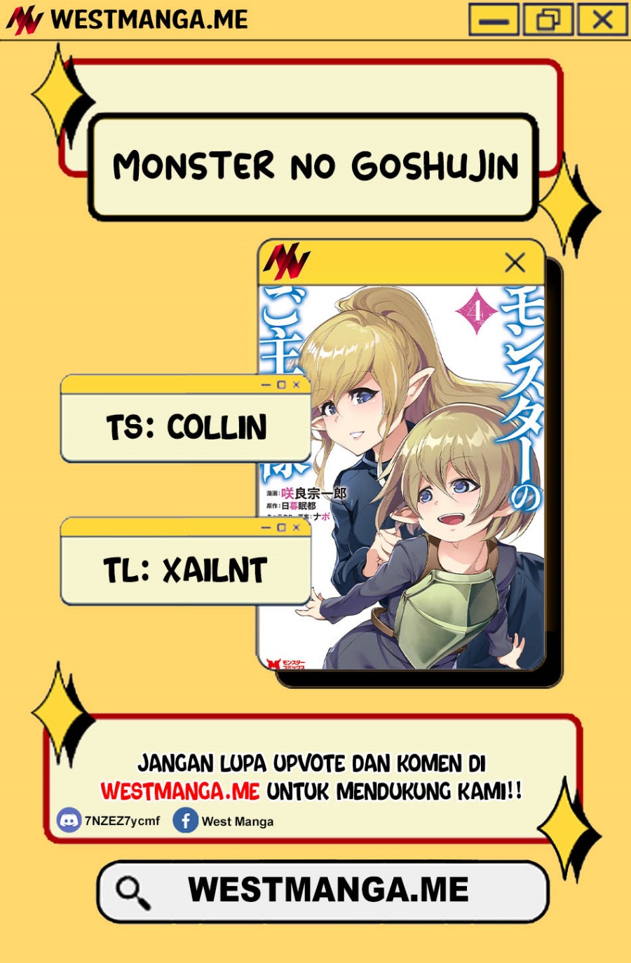 Monster no Goshujin-sama Chapter 77 Image 3