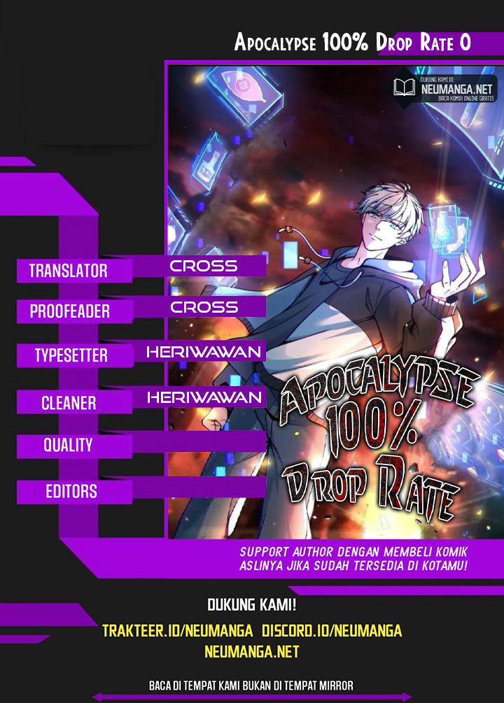 Apocalypse 100% Drop Rate Chapter 08 Image 0