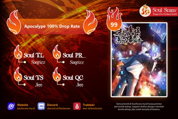 Apocalypse 100% Drop Rate Chapter 27 Image 0
