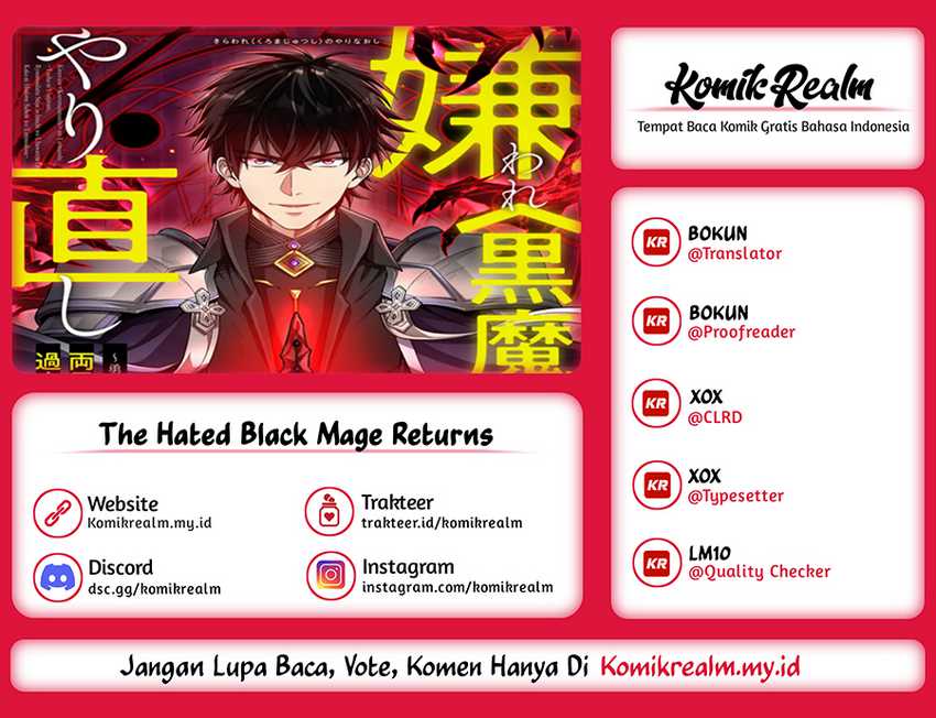 The Hated Black Mage Returns Chapter 01 Image 0
