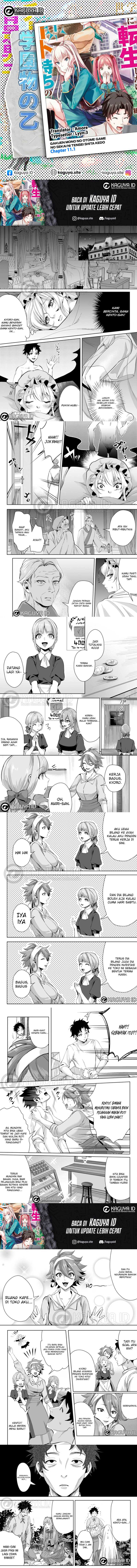 Gakuenmono No Otome Game No Sekai Ni Tensei Shita Kedo, Cheat-Mochi No Haikei Danshi Seitodatta You Desu Chapter 11.1 Image 0