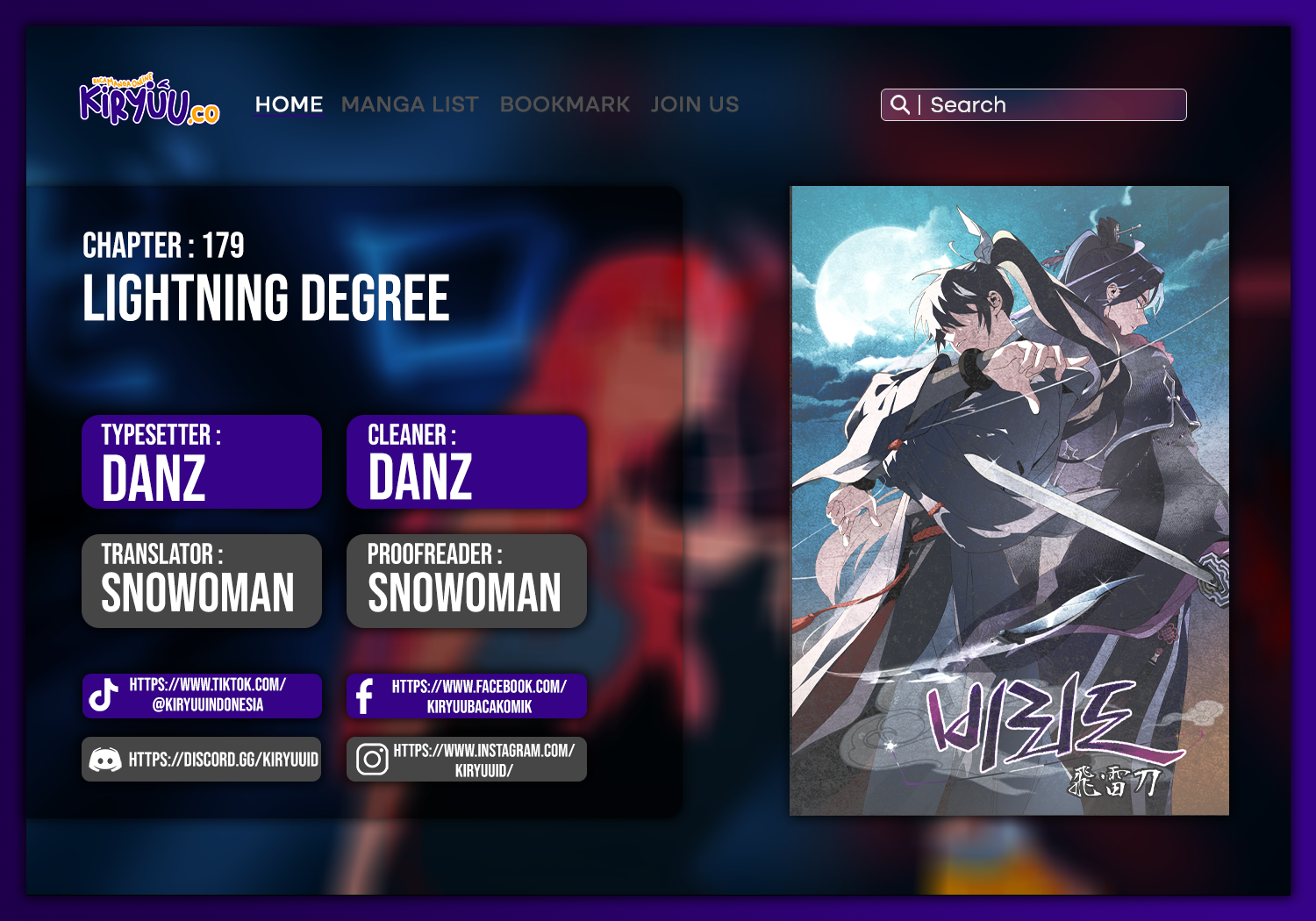 Lightning Degree Chapter 179 Image 0