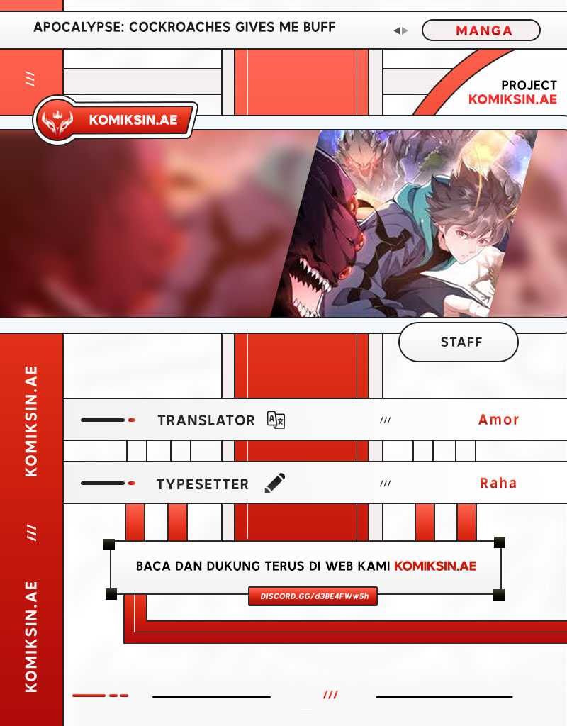 Apocalypse: Cockroaches Gives Me Buff Chapter 07 fix Image 0