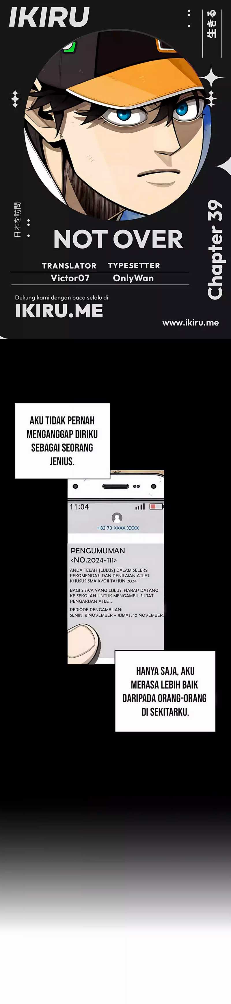 Not Over Chapter 39 Image 0