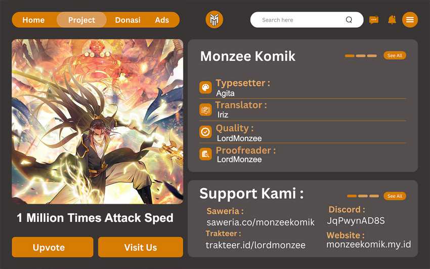 1 Million Times Attack Speed Chapter 30 Image 0