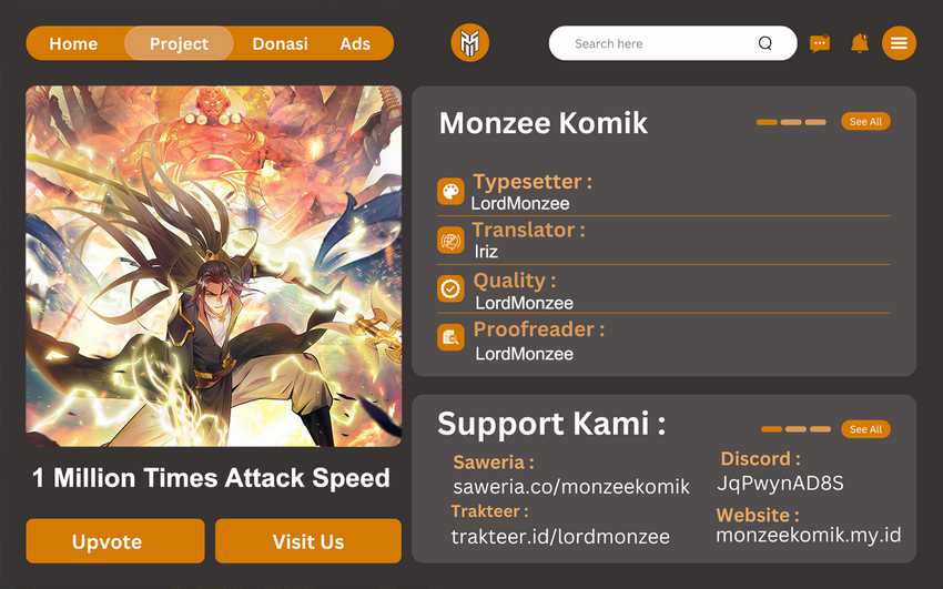 1 Million Times Attack Speed Chapter 43 Image 0