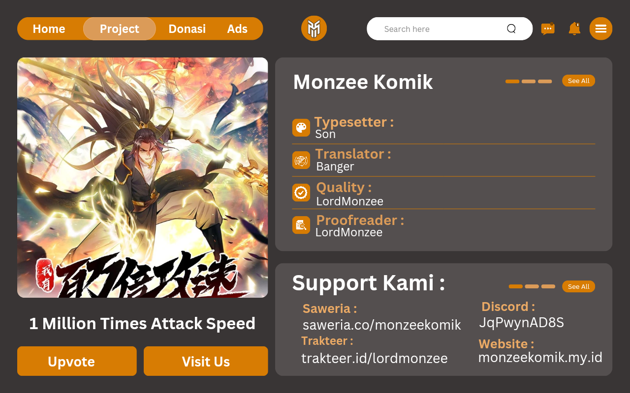 1 Million Times Attack Speed Chapter 61 Image 0