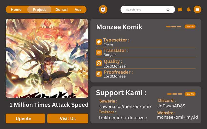 1 Million Times Attack Speed Chapter 67 Image 0