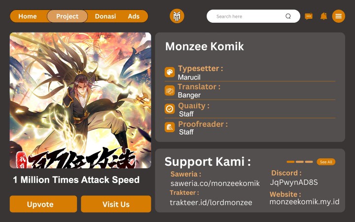 1 Million Times Attack Speed Chapter 75 Image 0