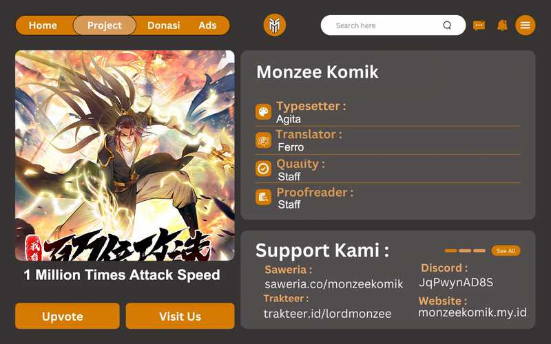 1 Million Times Attack Speed Chapter 97 Image 0