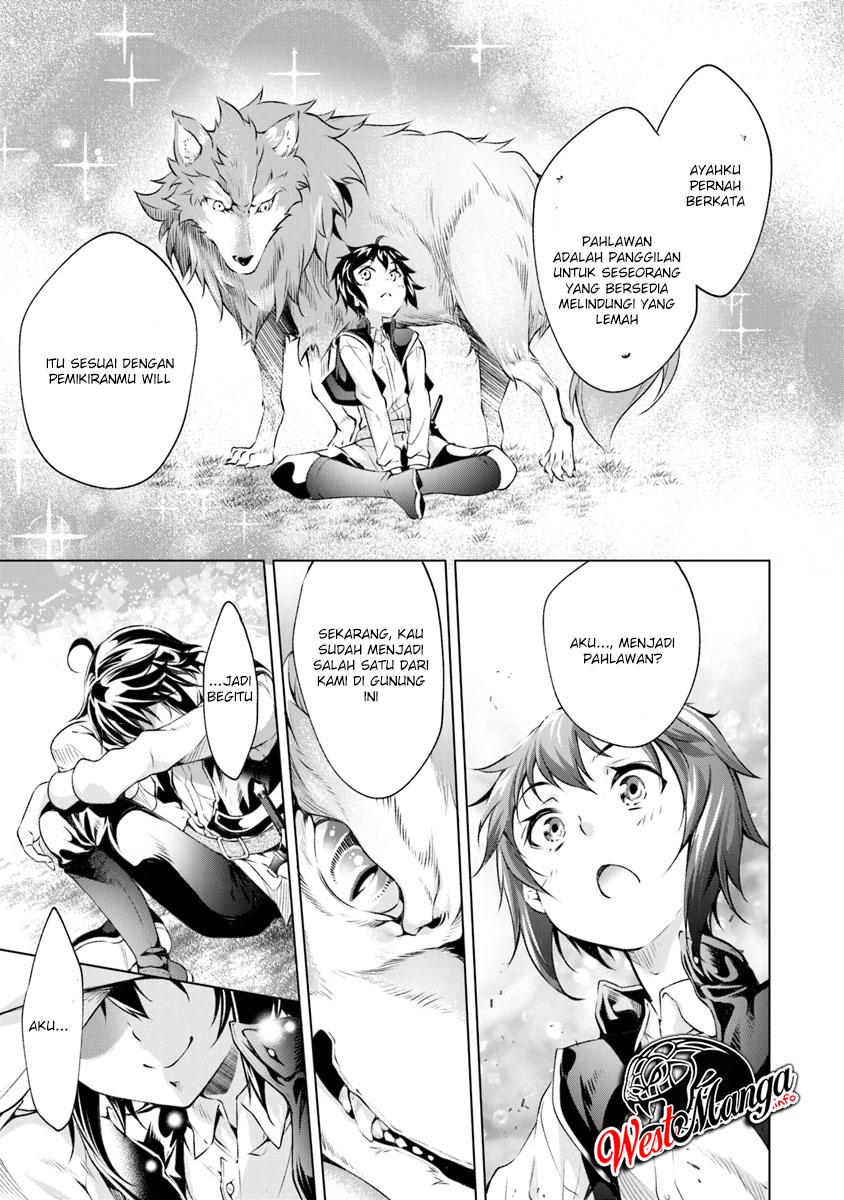 Kamigami ni Sodaterare Shimo no, Saikyou to Naru Chapter 1.2 Image 23