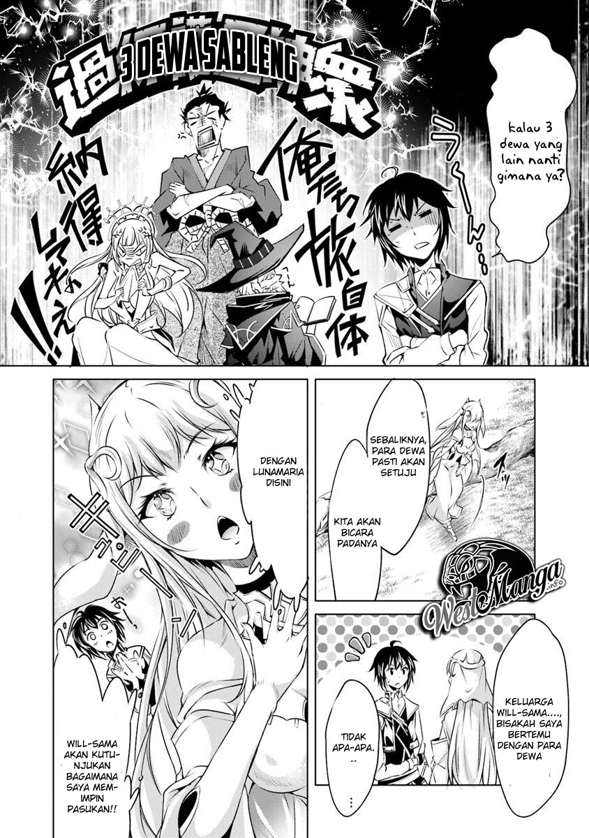 Kamigami ni Sodaterare Shimo no, Saikyou to Naru Chapter 3.2 Image 11