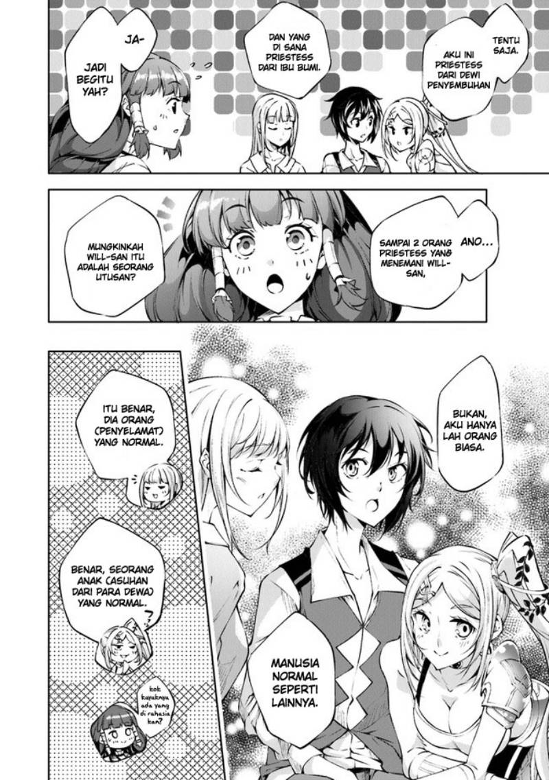 Kamigami ni Sodaterare Shimo no, Saikyou to Naru Chapter 34 Image 14