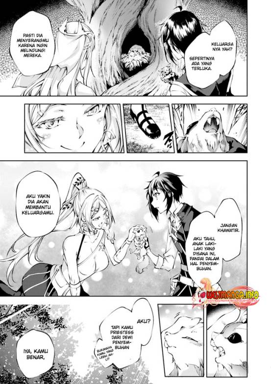 Kamigami ni Sodaterare Shimo no, Saikyou to Naru Chapter 36 Image 14