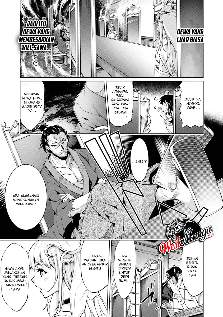 Kamigami ni Sodaterare Shimo no, Saikyou to Naru Chapter 4.1 Image 4