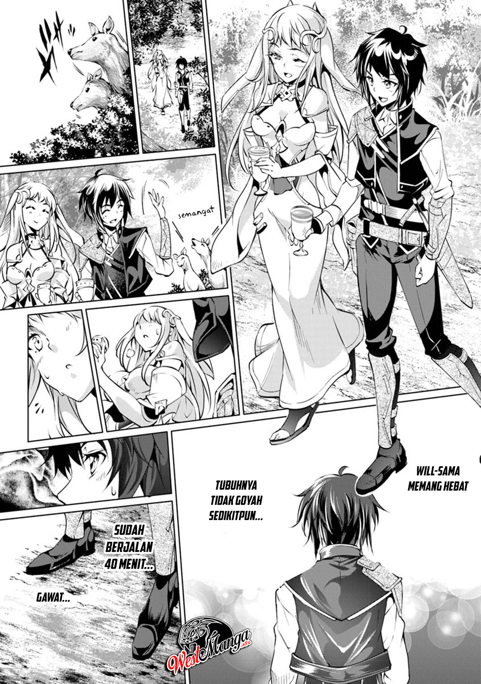 Kamigami ni Sodaterare Shimo no, Saikyou to Naru Chapter 4.2 Image 3