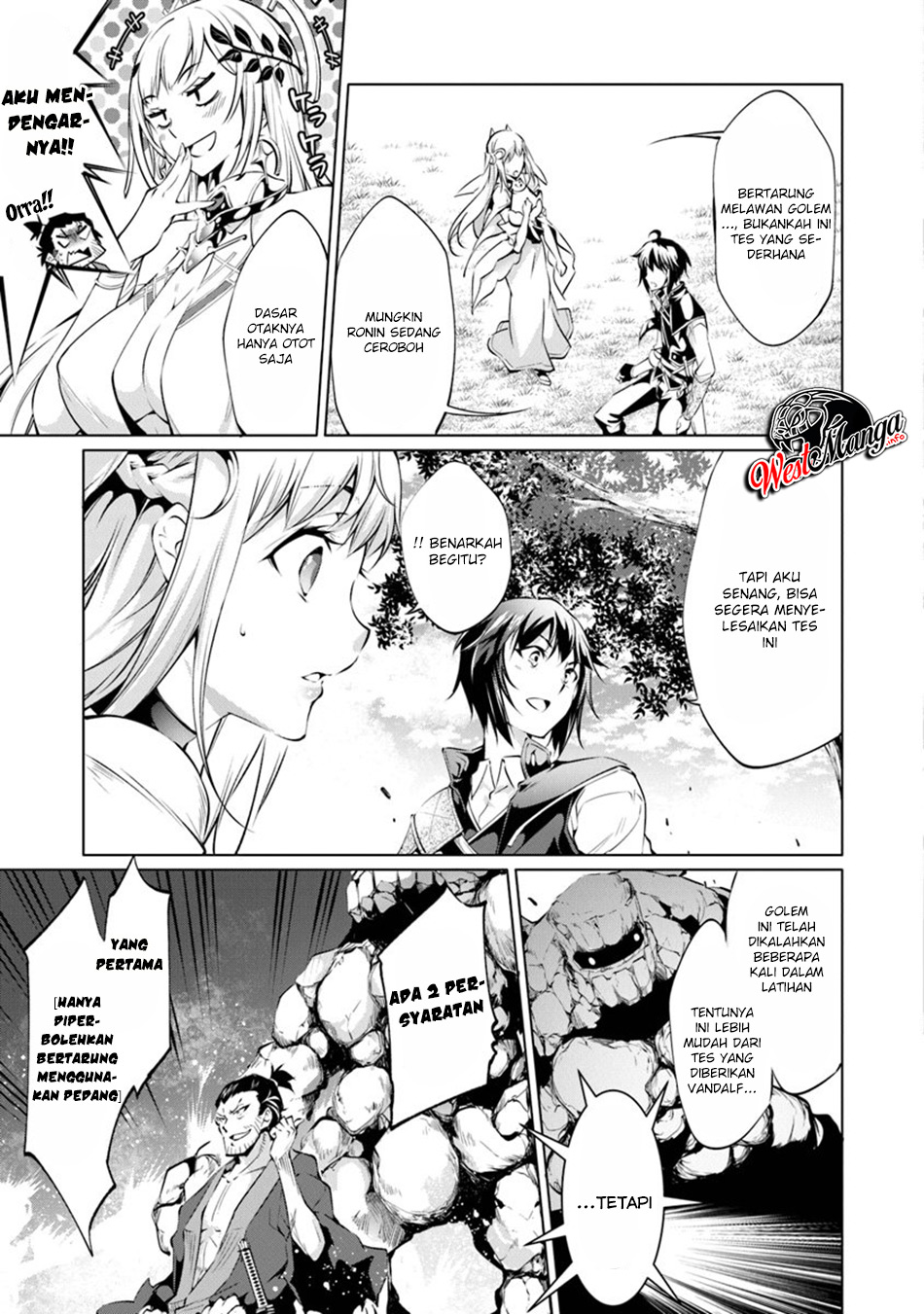 Kamigami ni Sodaterare Shimo no, Saikyou to Naru Chapter 5.1 Image 4