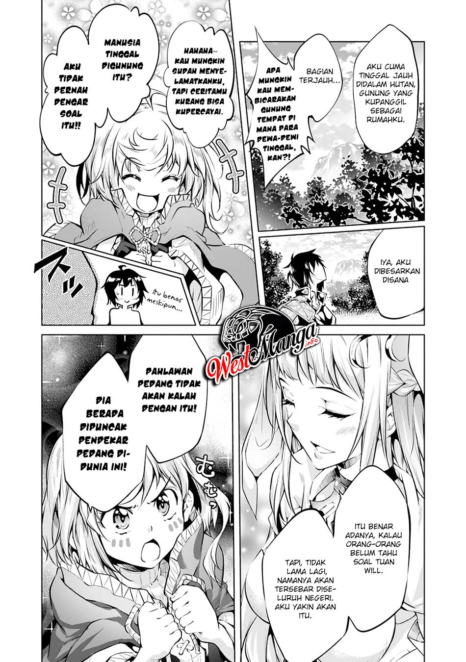 Kamigami ni Sodaterare Shimo no, Saikyou to Naru Chapter 9 Image 24