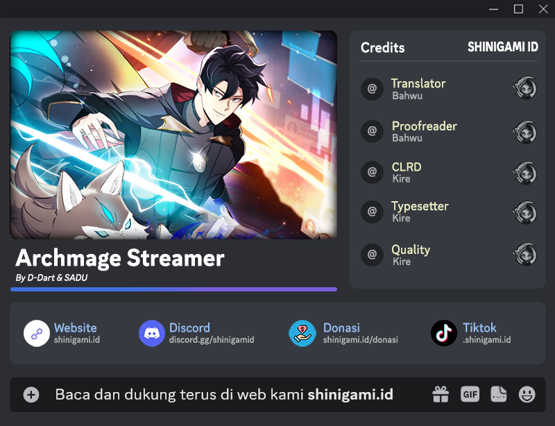 Archmage Streamer Chapter 63 Image 0