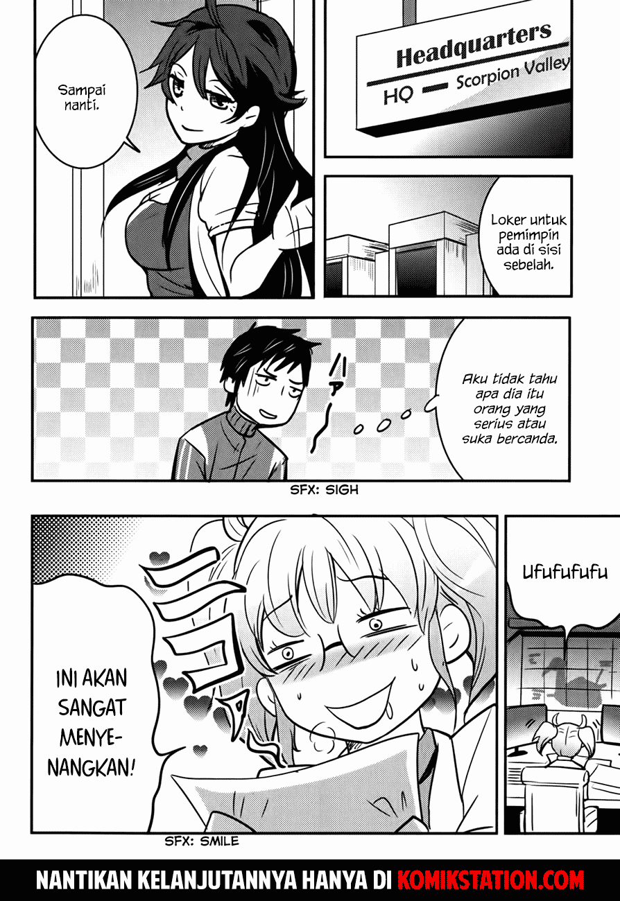 Baito Saki wa “Aku no Soshiki”?! Chapter 10 Image 30