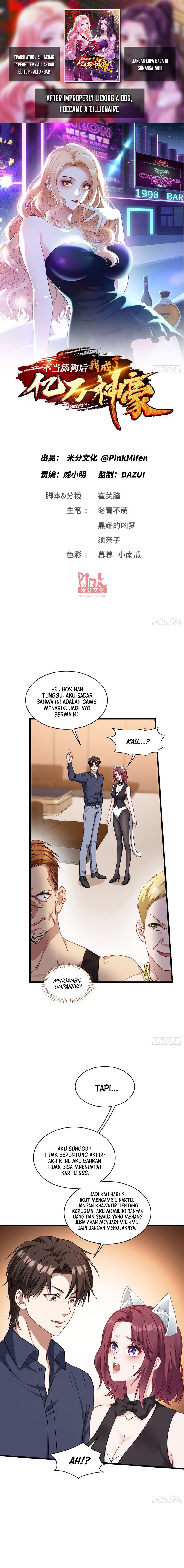 After Improperly Licking a Dog, I Became a Billionaire Chapter 21 Image 0