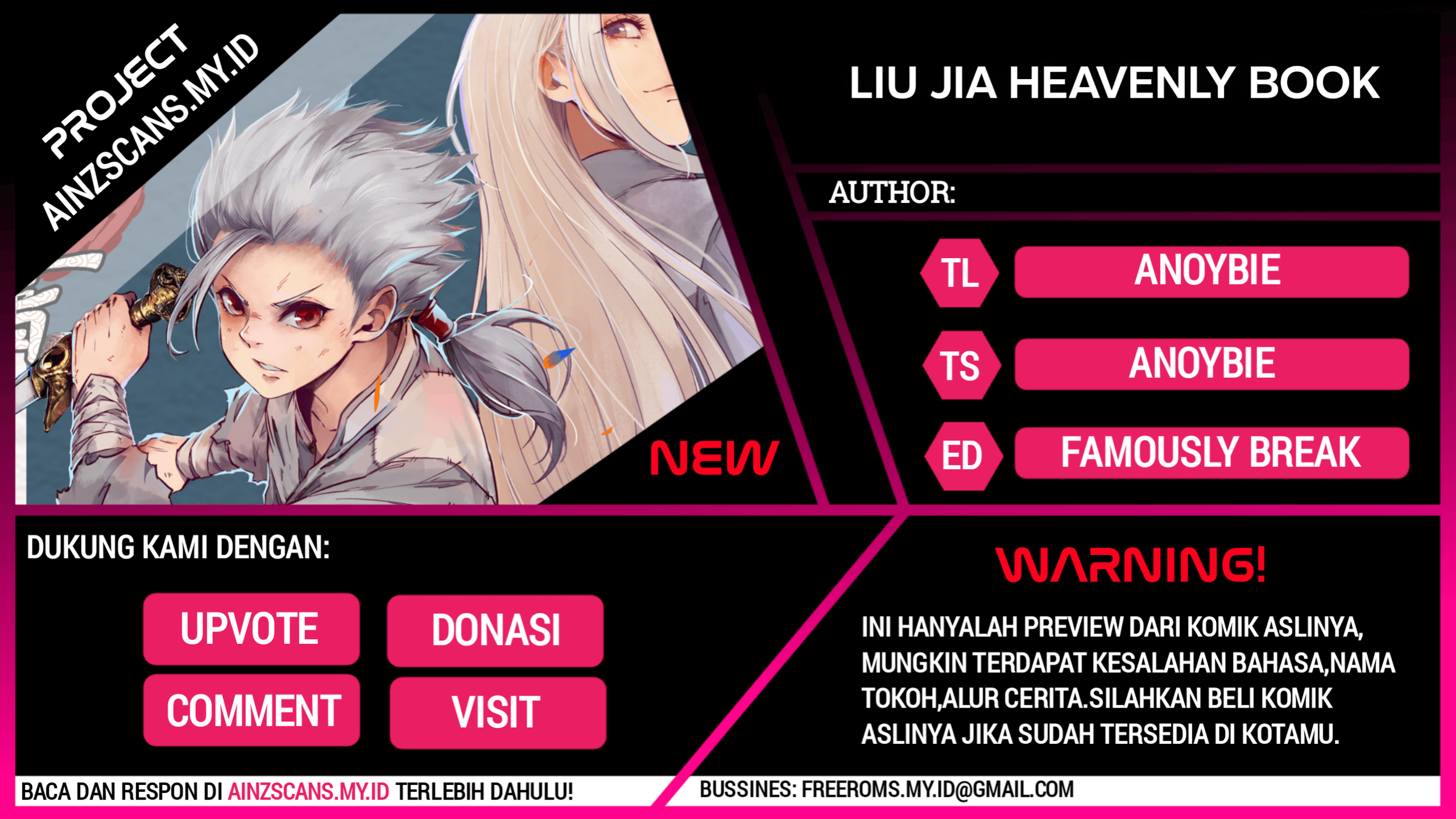 Liu Jia Book of Heaven Chapter 01 Image 0