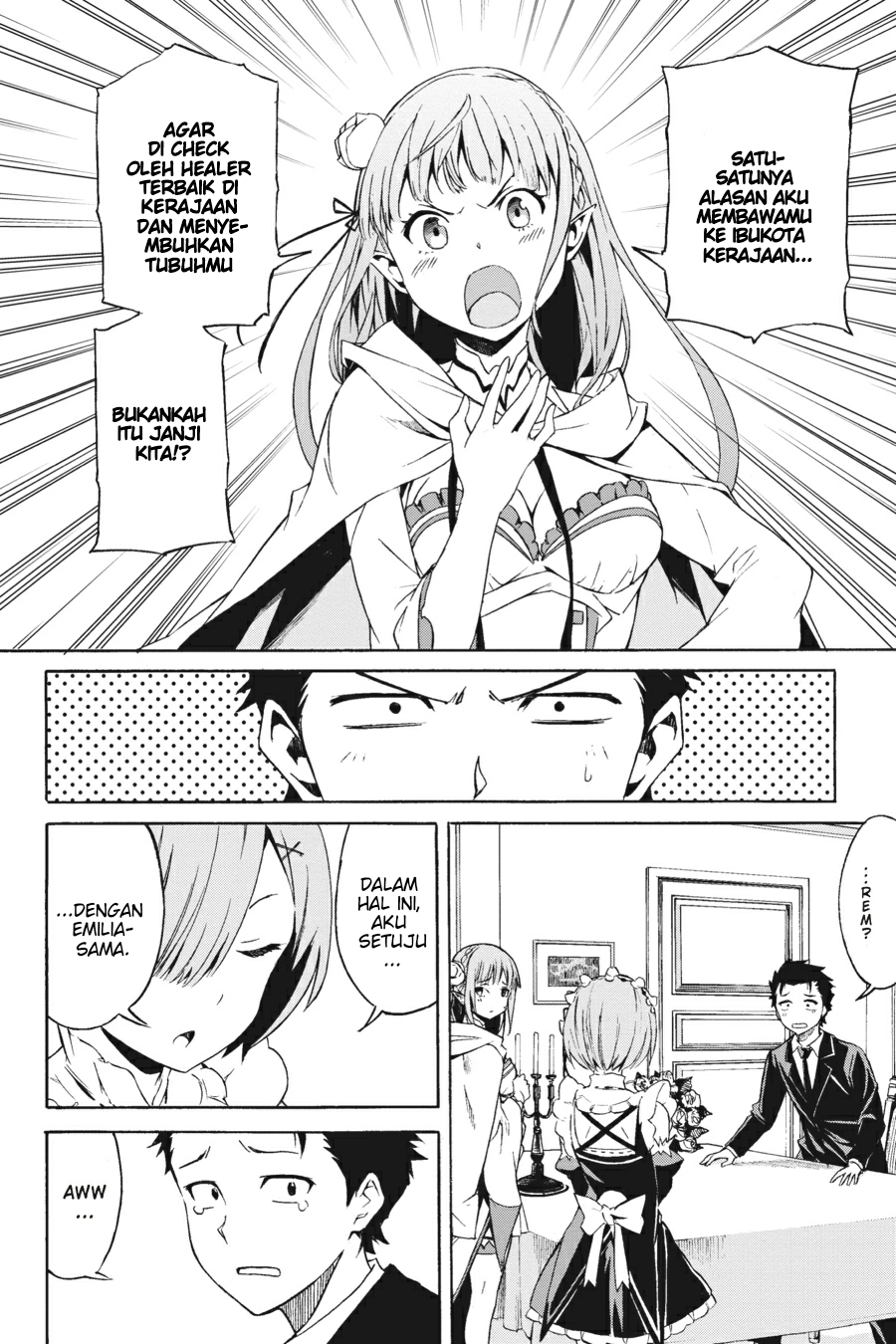 Re:Zero Kara Hajimeru Isekai Seikatsu – Daisanshou – Truth of Zero Chapter 03 Image 1
