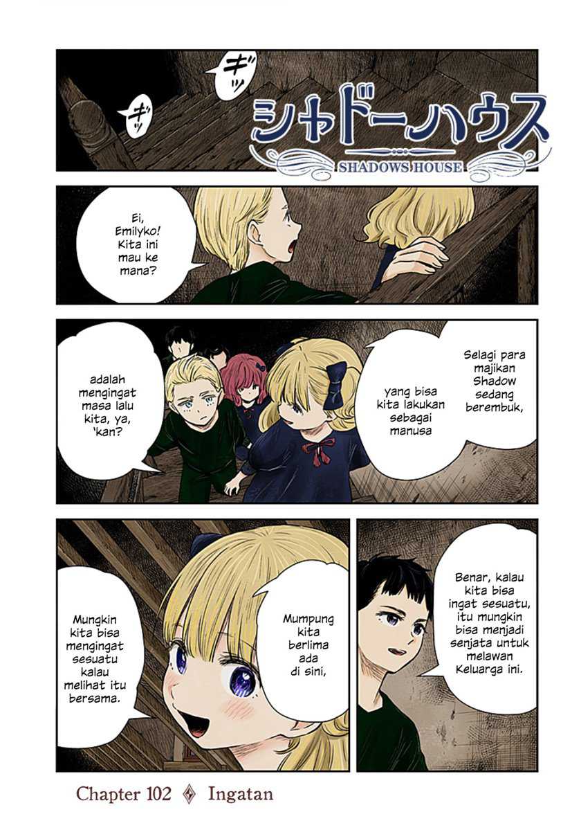 Shadows House Chapter 102 Image 0